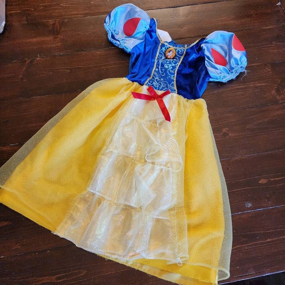 Disney Snow White Dress Up Costume Size 4-6X